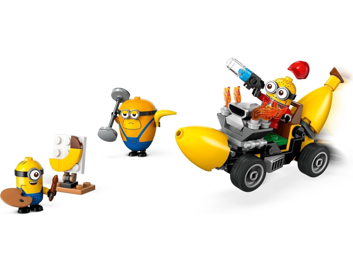 Lego Minions Banana Car για 6+ Ετών 136τμχ 75580