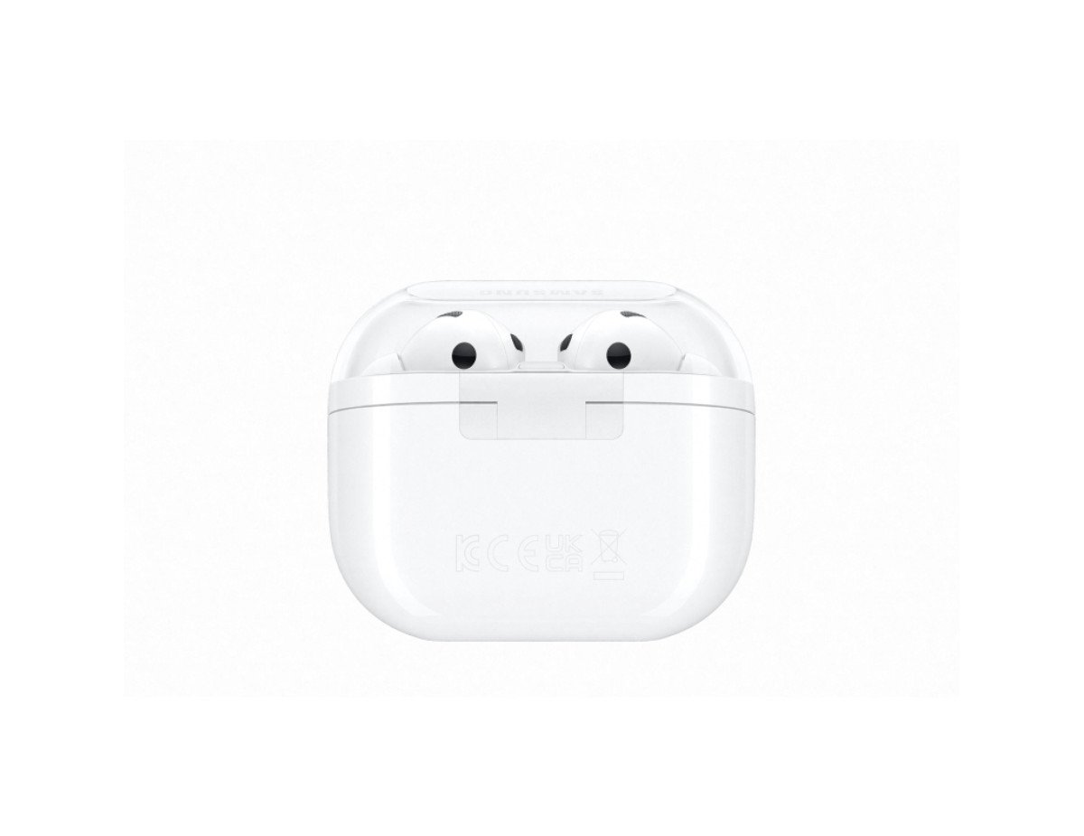 Samsung Galaxy Buds3 Pro Bluetooth Handsfree Ακουστικά με Αντοχή στον Ιδρώτα και Θήκη Φόρτισης Λευκά