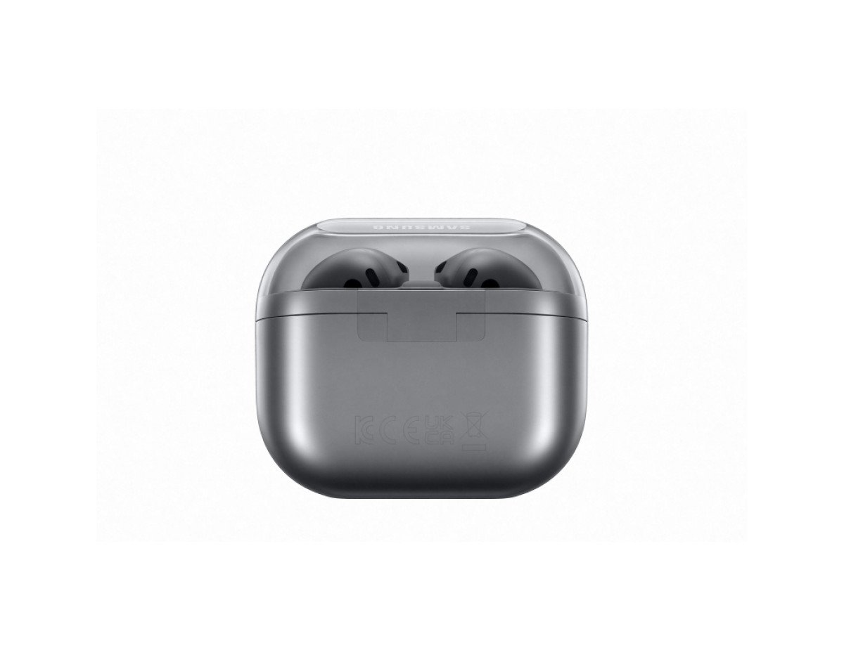 Samsung Galaxy Buds3 Bluetooth Handsfree Ακουστικά με Αντοχή στον Ιδρώτα και Θήκη Φόρτισης Silver