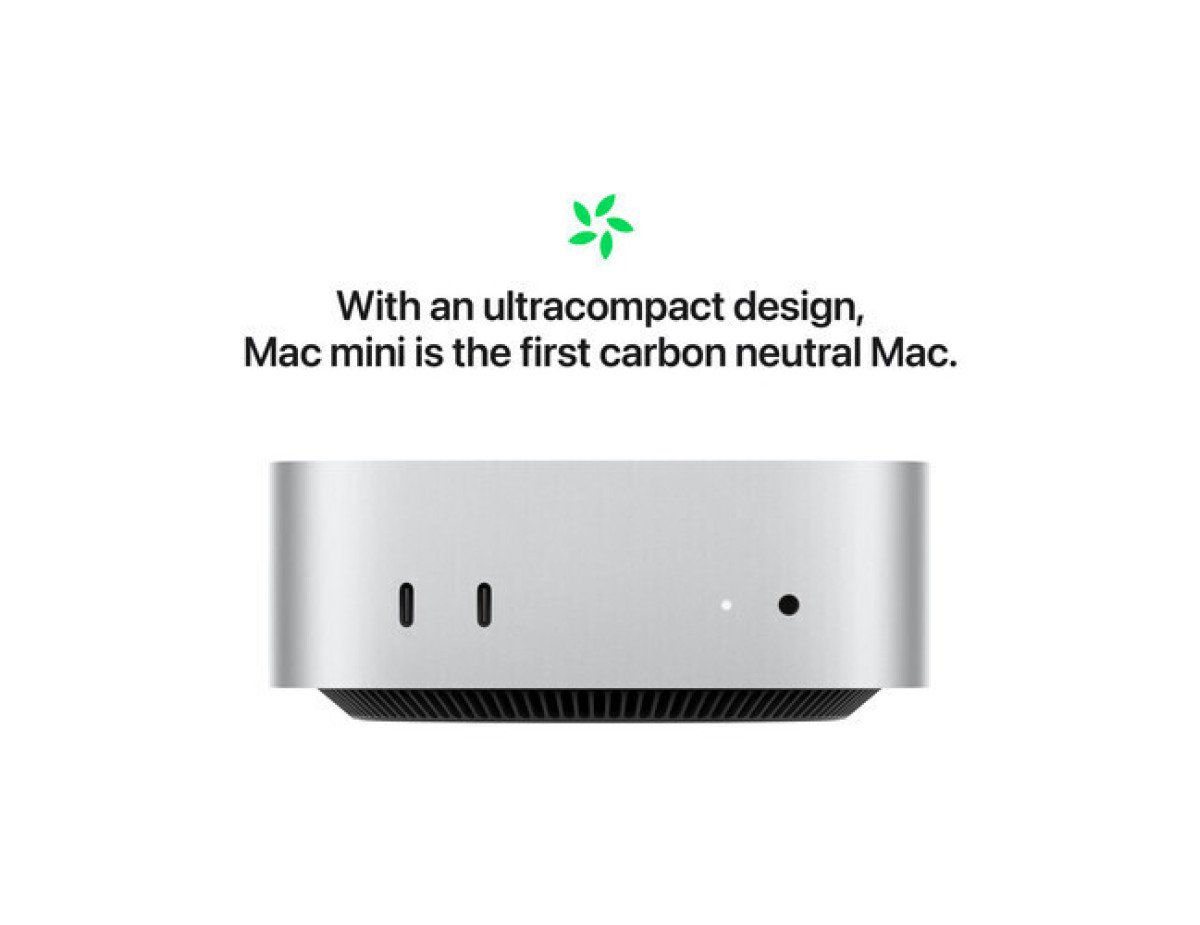 Apple Mac Mini (2024) (M4 10-core/16GB/256GB SSD/MacOS) 10-Core GPU