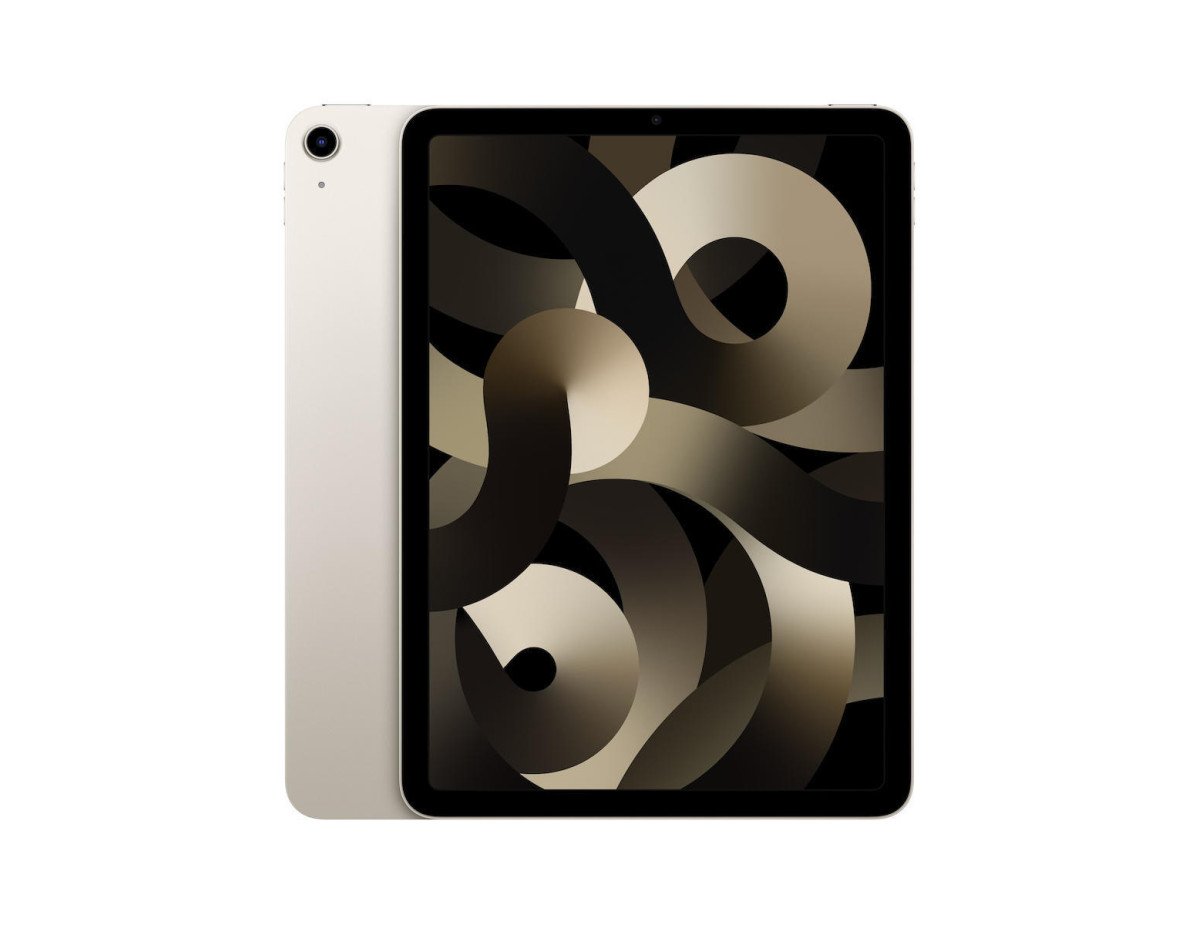 Apple iPad Air 2022 10.9" με WiFi (8GB/256GB) Starlight