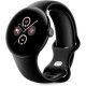 Google Pixel Watch 2 LTE Aluminium με eSIM και Παλμογράφο (Matte Black / Obsidian Active Band)