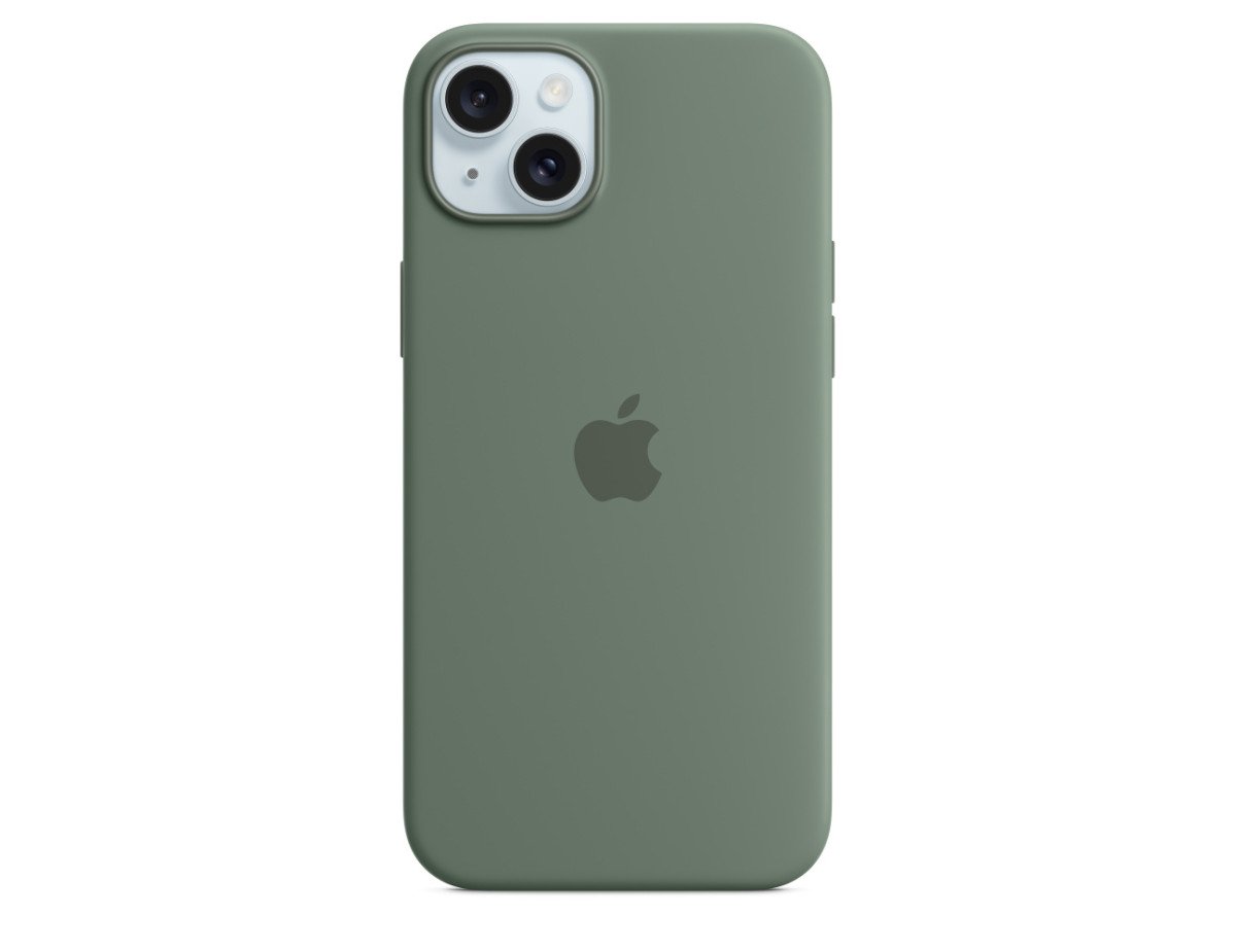 Apple Back Cover Σιλικόνης Cypress (iPhone 15 Plus) MT183ZM/A