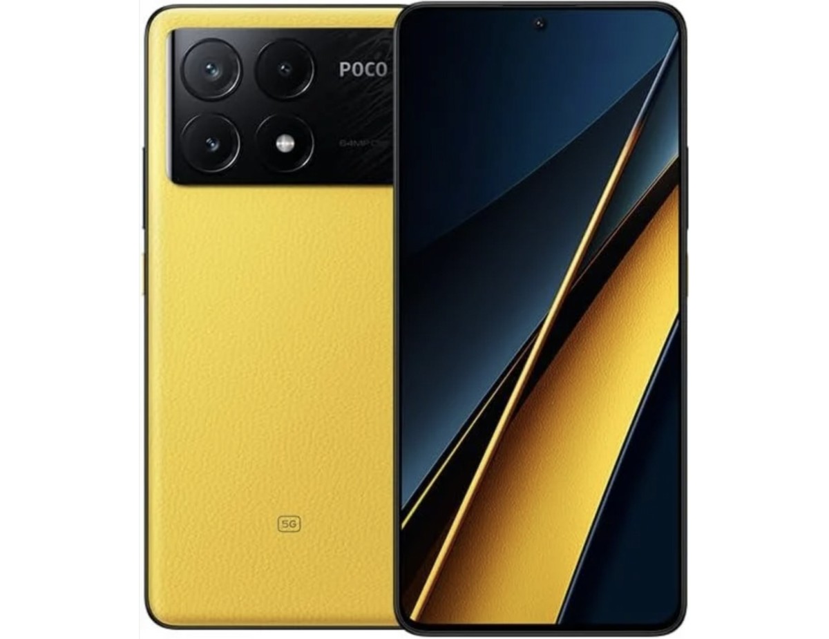 Xiaomi Poco X6 Pro 5G Dual SIM (12GB/512GB) Κίτρινο