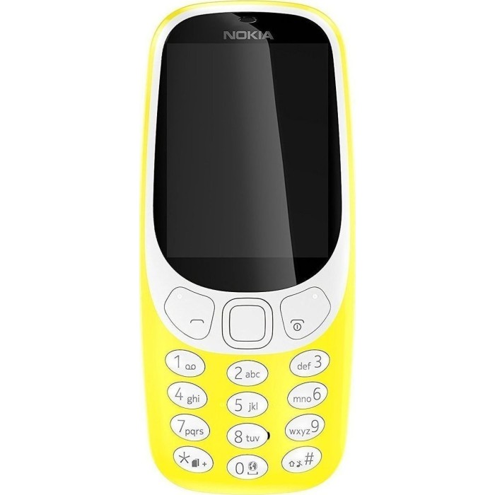 Nokia 3310 (2017) Single SIM (16MB) Κινητό με Κουμπιά Κίτρινο Nokia 3310 (2017) Single SIM (16MB) Κινητό με Κουμπιά Κίτρινο