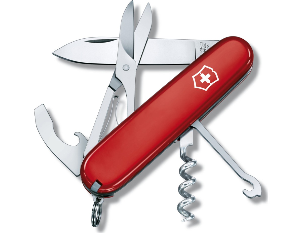 Victorinox Pocket Knife Compact 91mm red