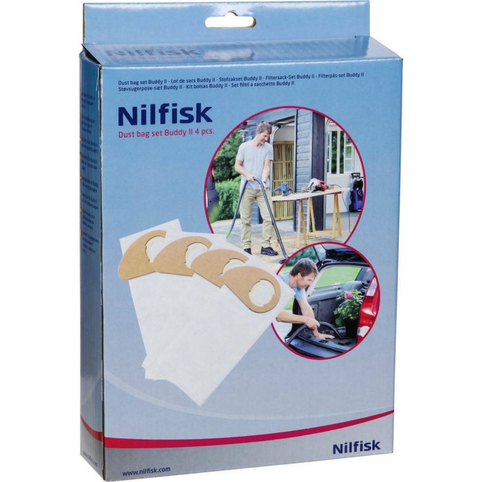 Nilfisk Dust Bag Kit for Buddy II