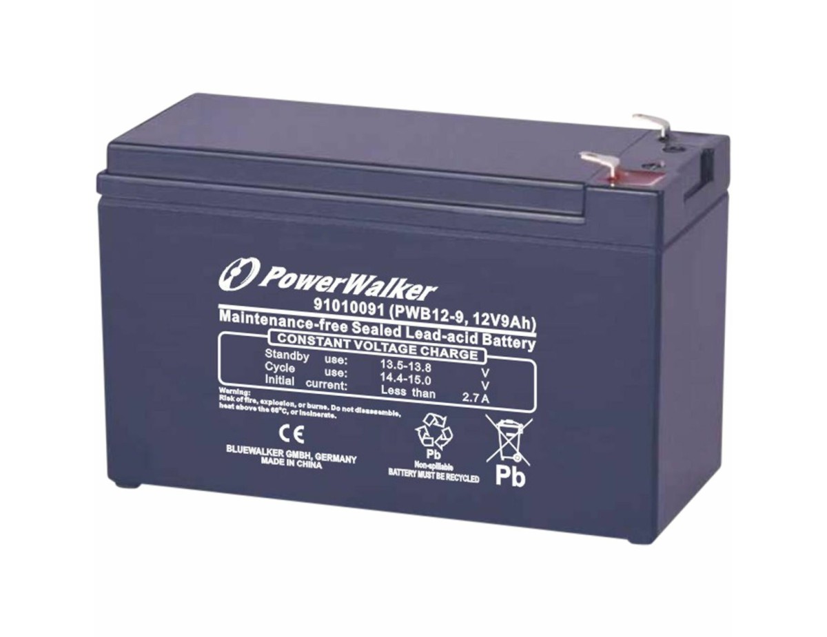 PowerWalker 12V/9Ah VRLA Accu PWB12-9