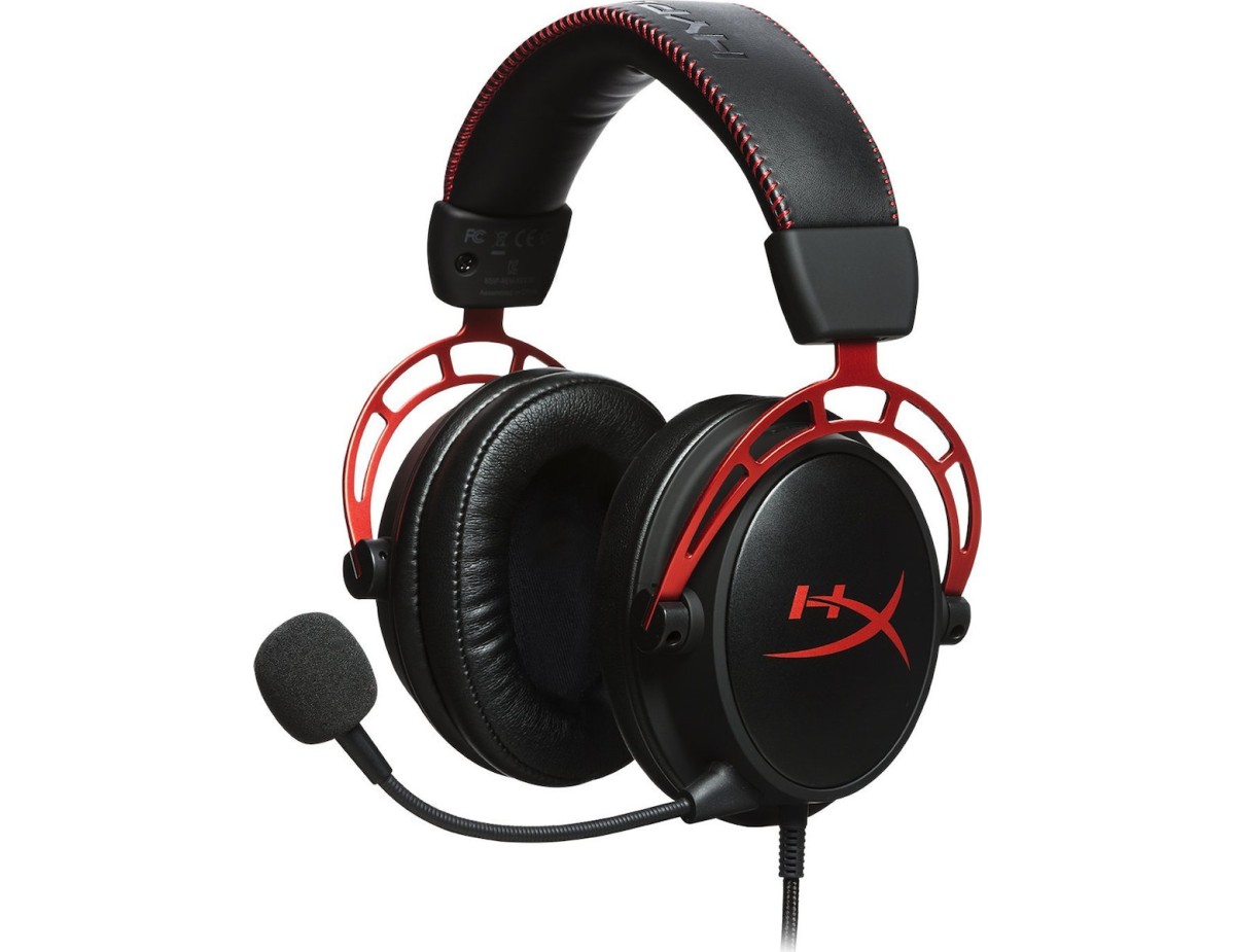 HyperX Cloud Alpha Headset black/red, Wired HyperX Cloud Alpha Headset black/red, Wired