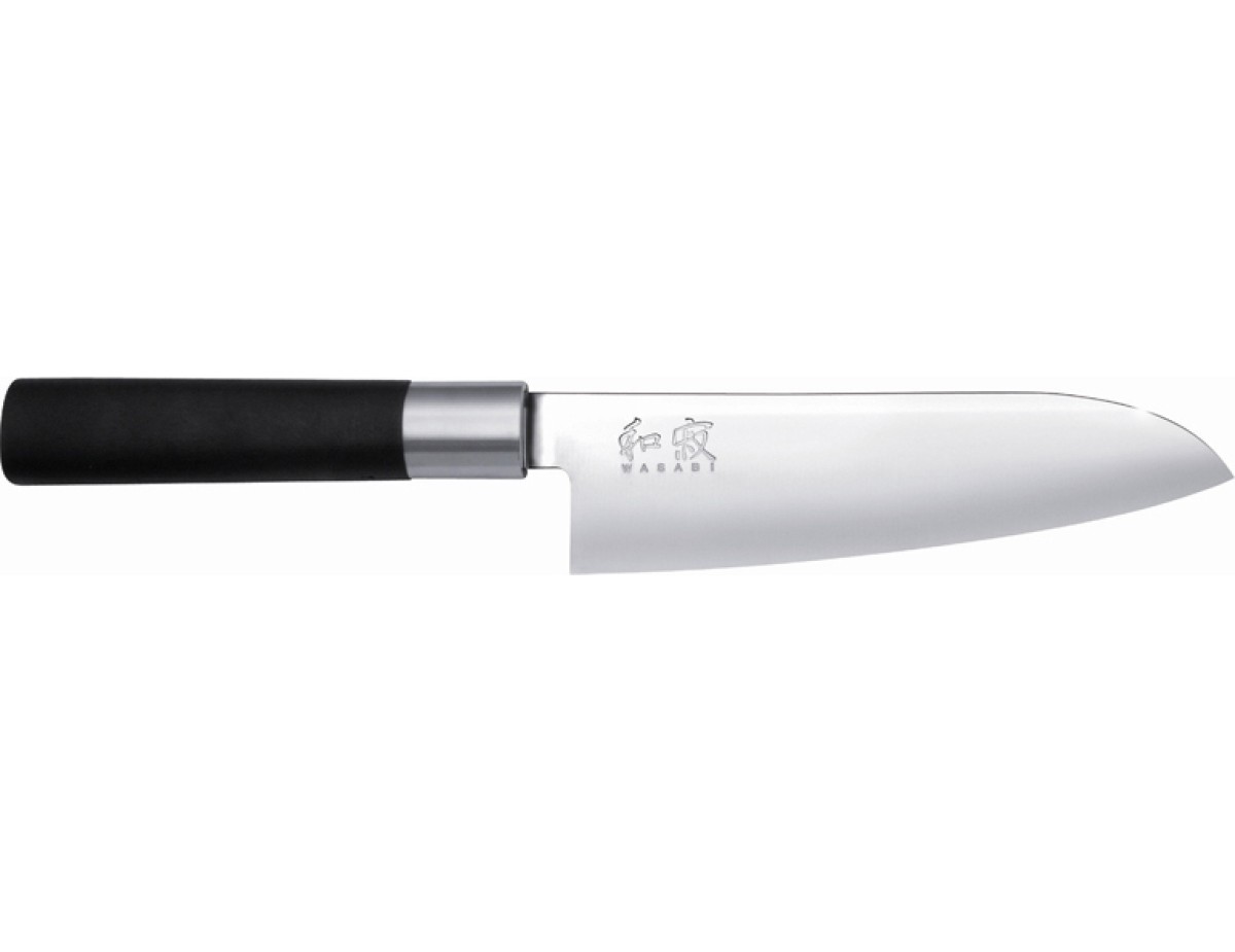 KAI Wasabi Black Santoku 16,5cm