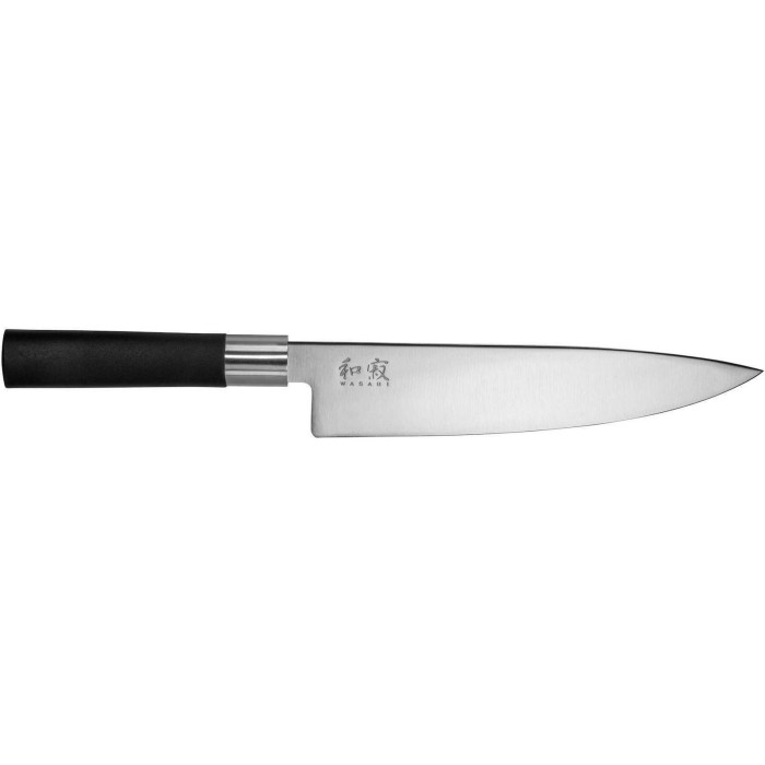 KAI Wasabi cooking knife 20 cm black