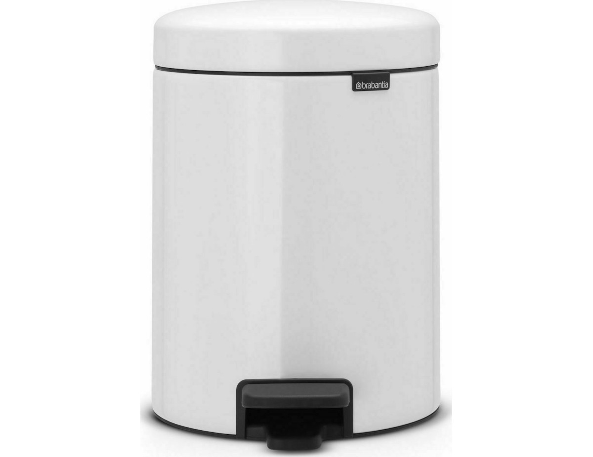 Brabantia Pedal Bin Newicon 5,0 L white