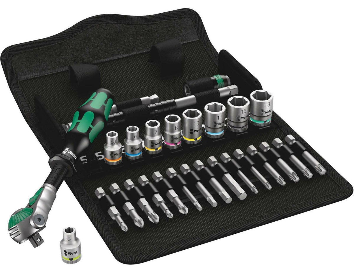 WERA 8100 SA 6 Zyklop Speed Ratchet Set