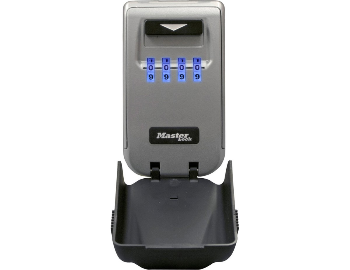 Master Lock Key Box 5425EURD illuminated,  Wall Bracket