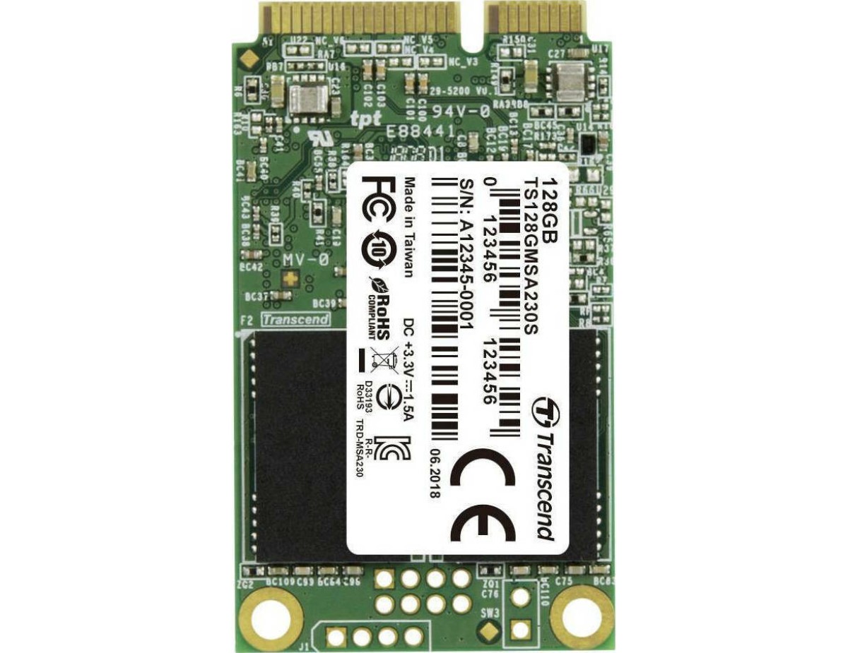 Transcend SSD MSA230S 128GB mSATA SATA III Transcend SSD MSA230S 128GB mSATA SATA III
