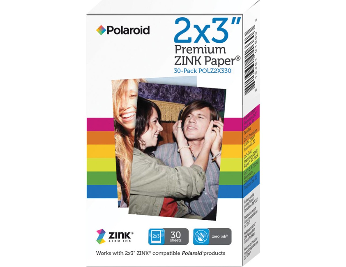 Polaroid M 230 Zink 2x3  Media 5 x 7,5 cm 30 Pack