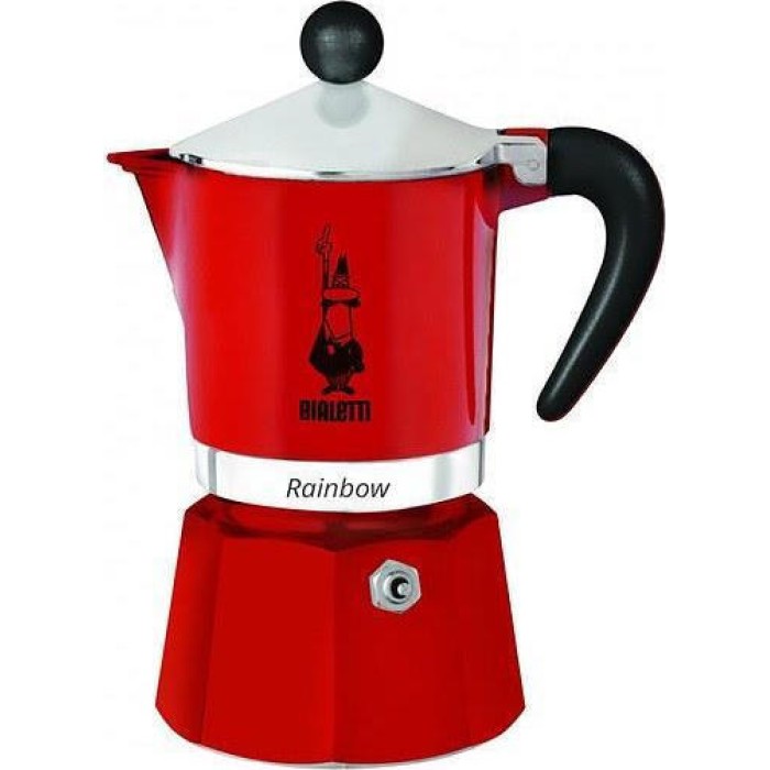 Bialetti RAINBOW 3TZ red