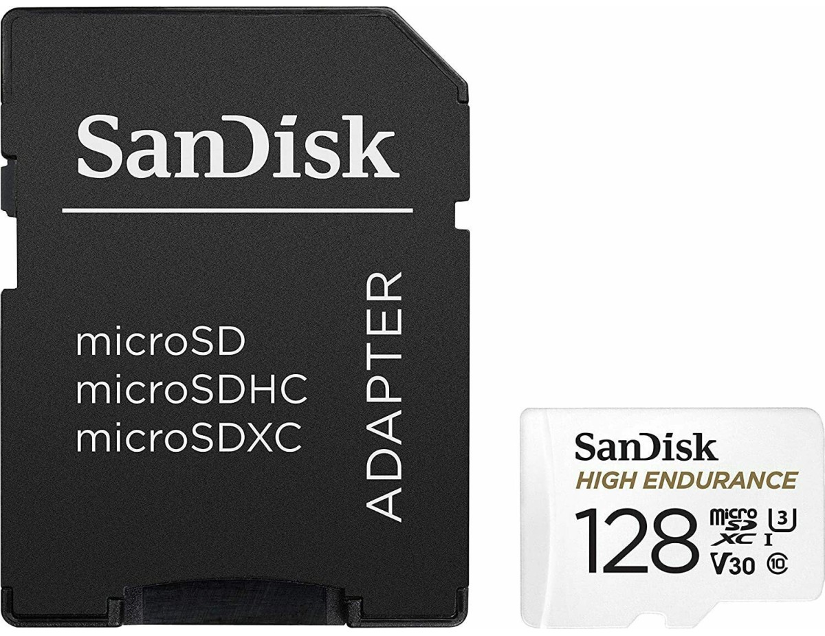 SanDisk High Endurance MicroSD 128GB C10 SDXC 100MB/s SanDisk High Endurance MicroSD 128GB C10 SDXC 100MB/s