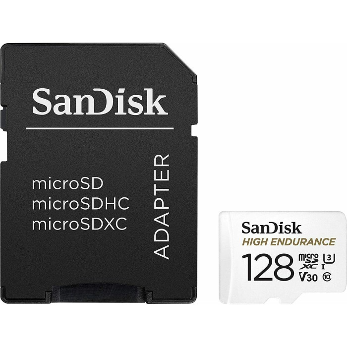 SanDisk High Endurance MicroSD 128GB C10 SDXC 100MB/s