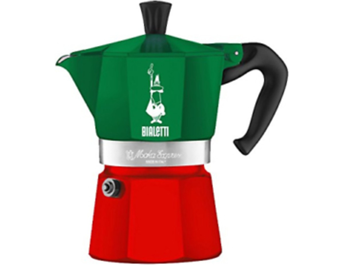 Bialetti Moka Express 3TZ Italia Tricolore Bialetti Moka Express 3TZ Italia Tricolore