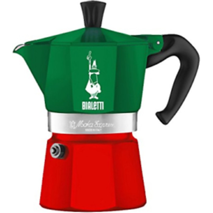 Bialetti Moka Express 3TZ Italia Tricolore