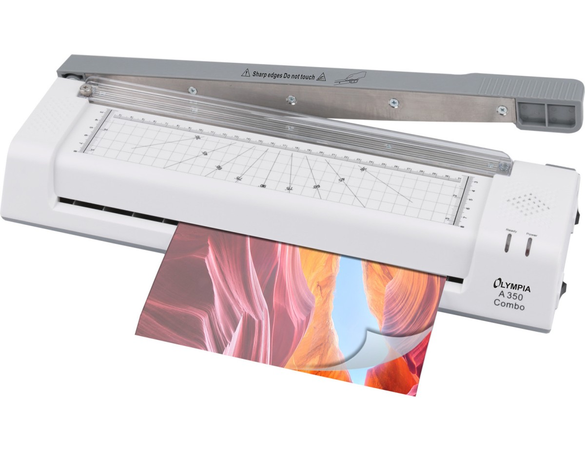 Olympia A 350 Combo DIN A3 Laminator with Guillotine Olympia A 350 Combo DIN A3 Laminator with Guillotine