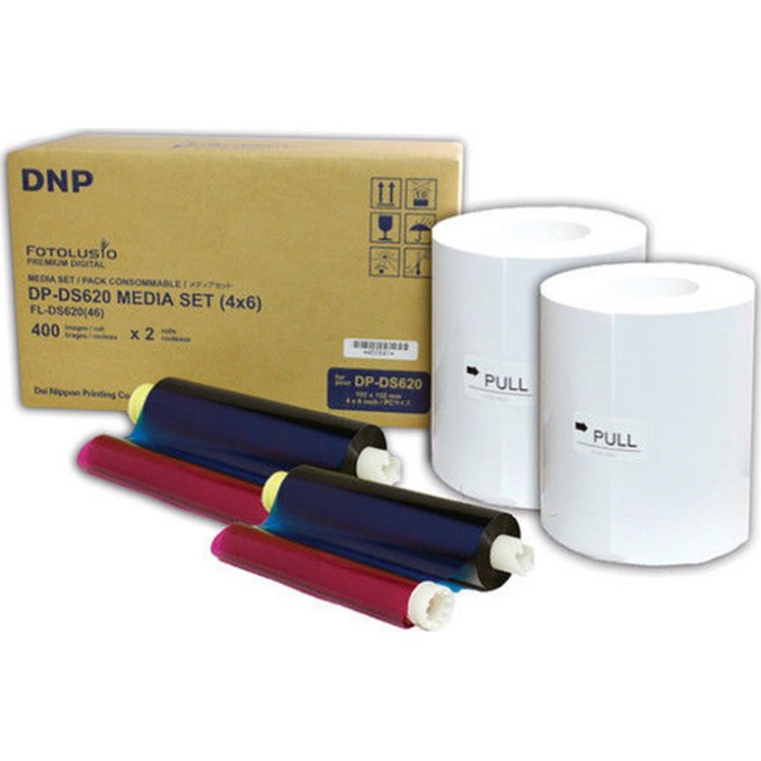 DNP DS 620 Media Kit 10x15 cm 2x 400 Sheets