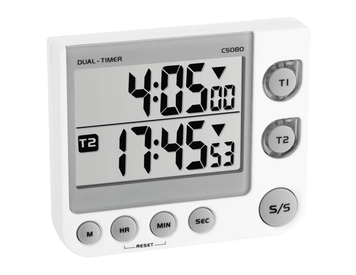 TFA 38.2025 double electronic timer TFA 38.2025 double electronic timer