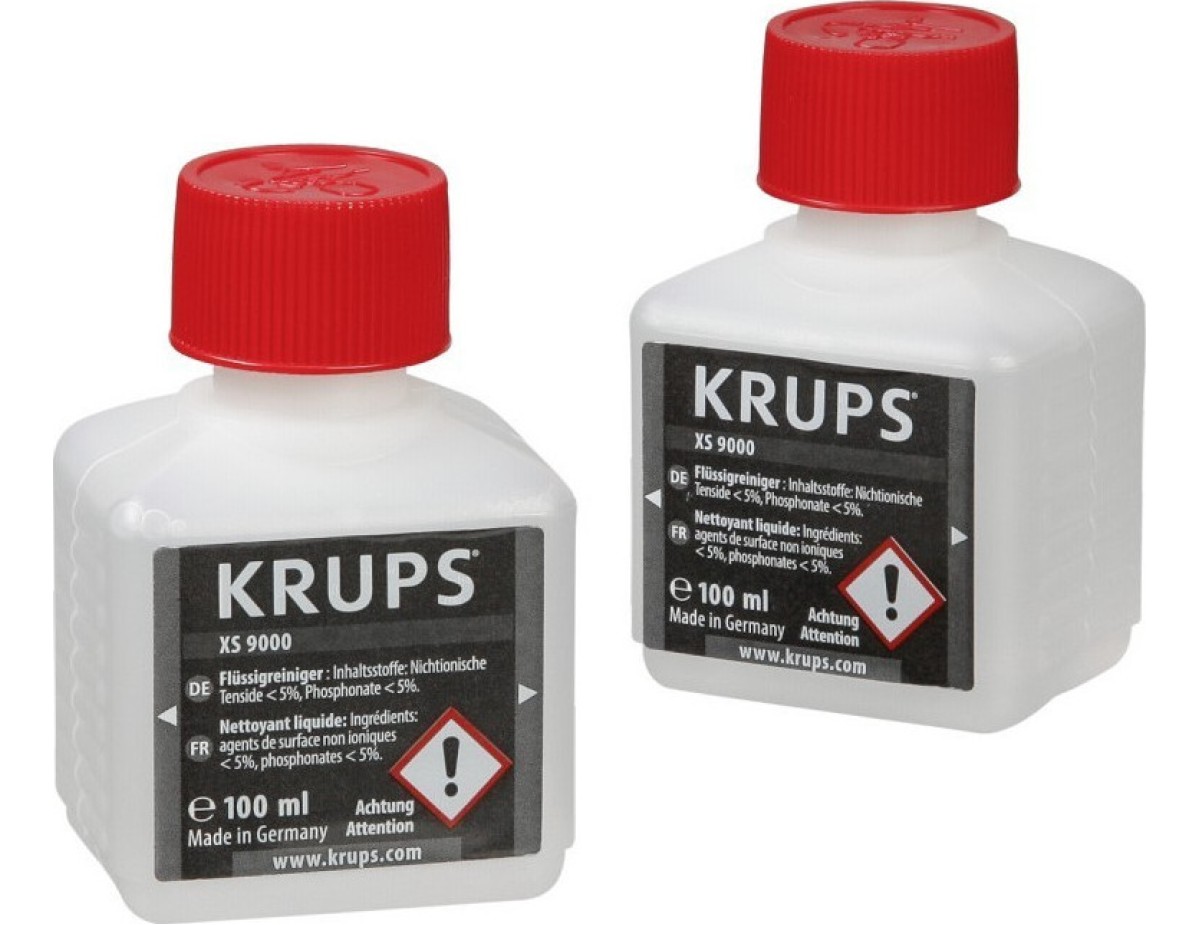 Krups XS 9000 Liquid Cleaner  2x