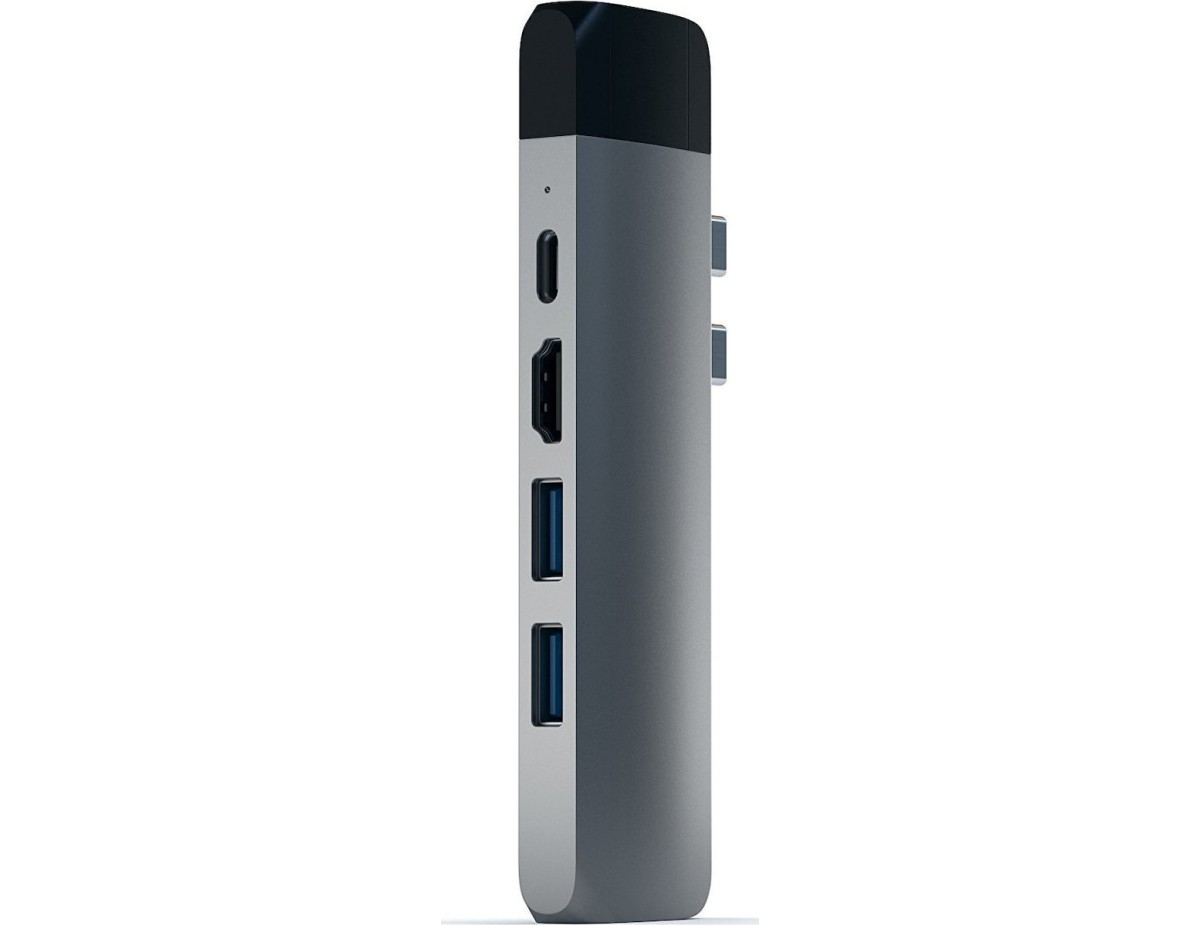 Satechi Type-C Pro Hub 4K HDMI with Ethernet space gray Satechi Type-C Pro Hub 4K HDMI with Ethernet space gray