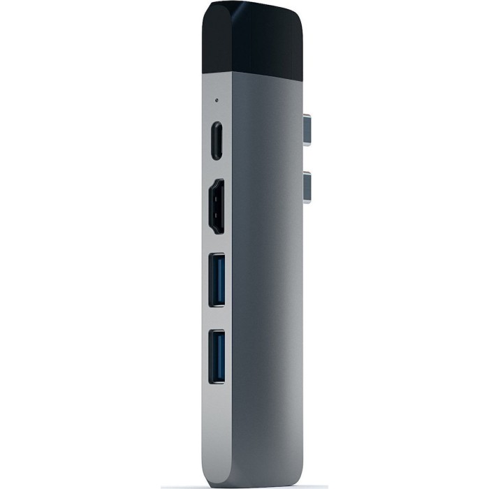 Satechi Type-C Pro Hub 4K HDMI with Ethernet space gray