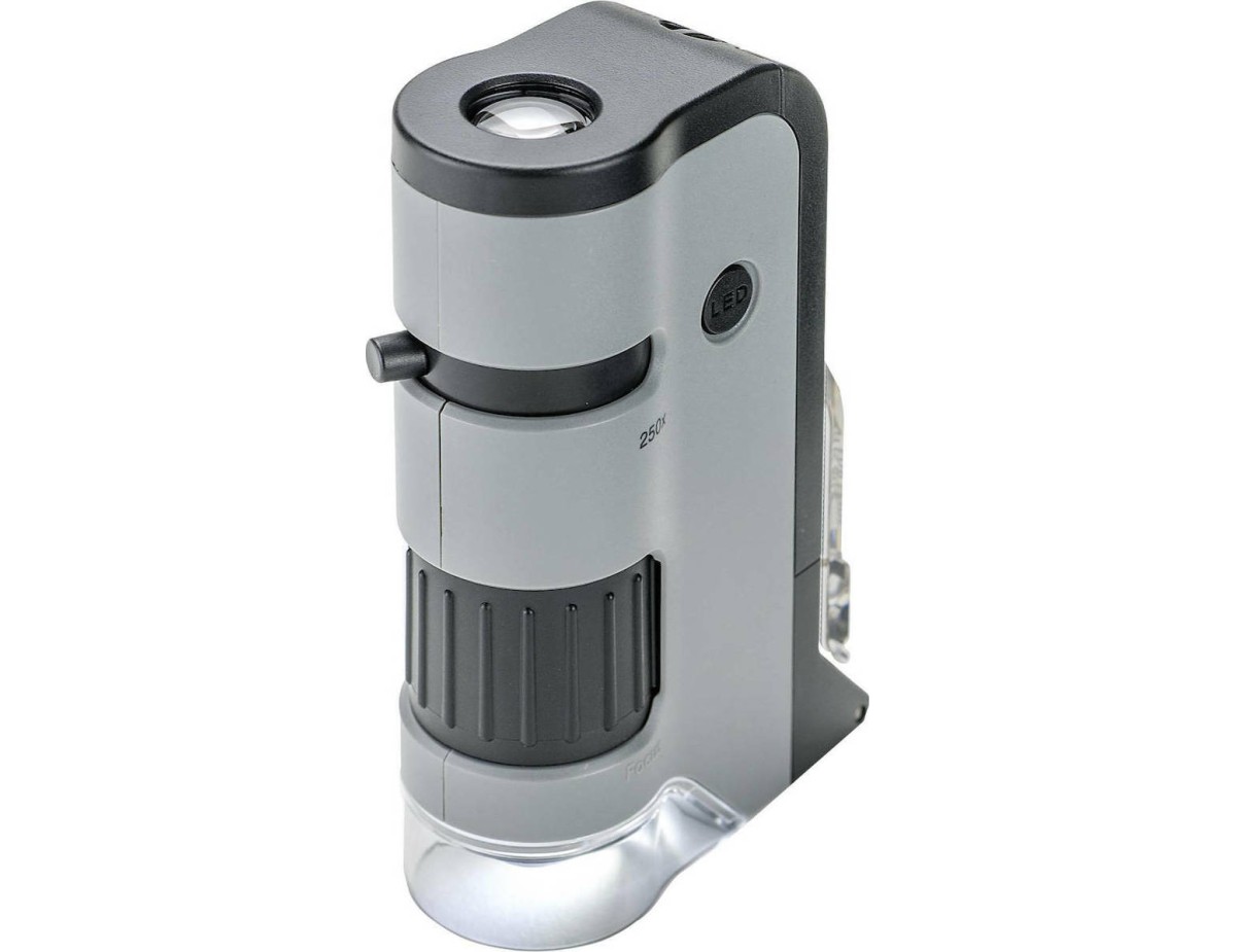 Carson MicroFlip 100x - 250x LED Pocket Microscope Carson MicroFlip 100x - 250x LED Pocket Microscope