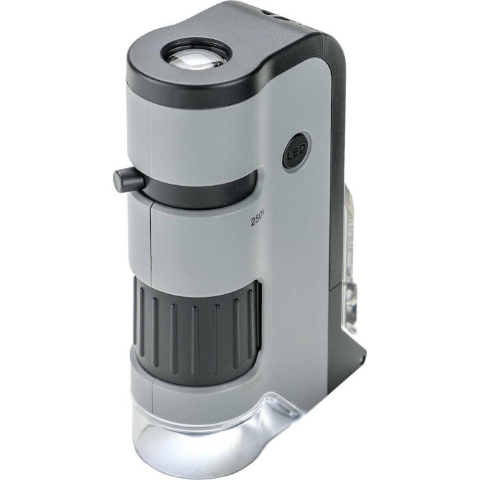 Carson MicroFlip 100x - 250x LED Pocket Microscope