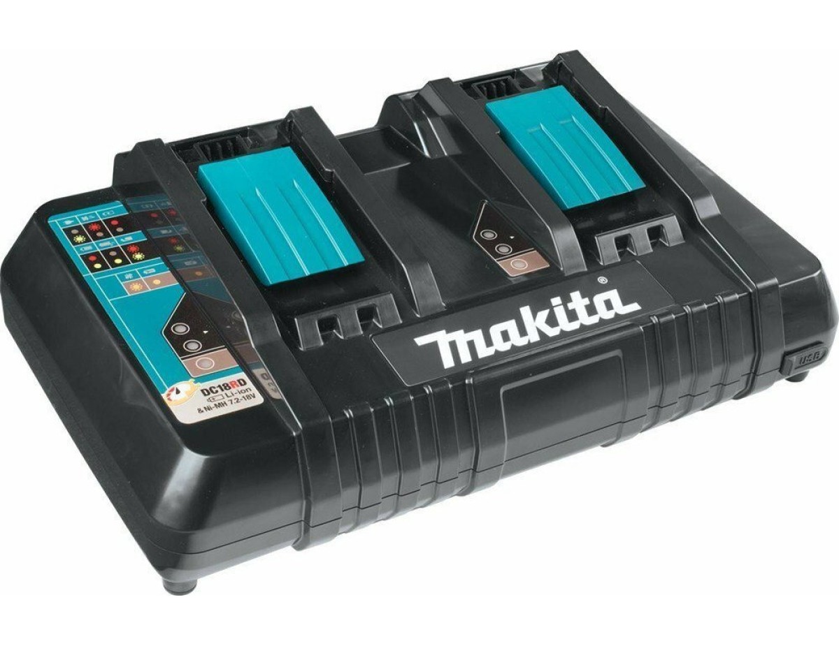 Makita DC18RD Dual Quick Port Charger Makita DC18RD Dual Quick Port Charger