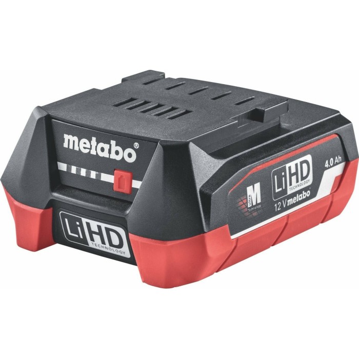 Metabo 12V 4,0Ah LiHD Battery Pack Metabo 12V 4,0Ah LiHD Battery Pack