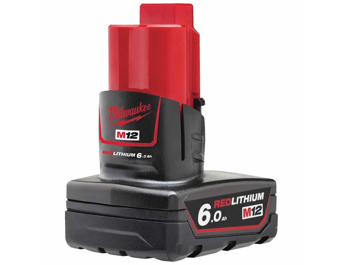 Milwaukee M12B6 12V / 6,0 Ah Li-Ion Battery