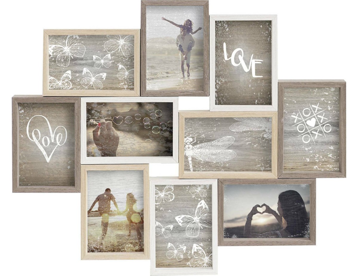 Nielsen Collage Mixed Colours 10 10x10x15 Wood Gallery 8999345