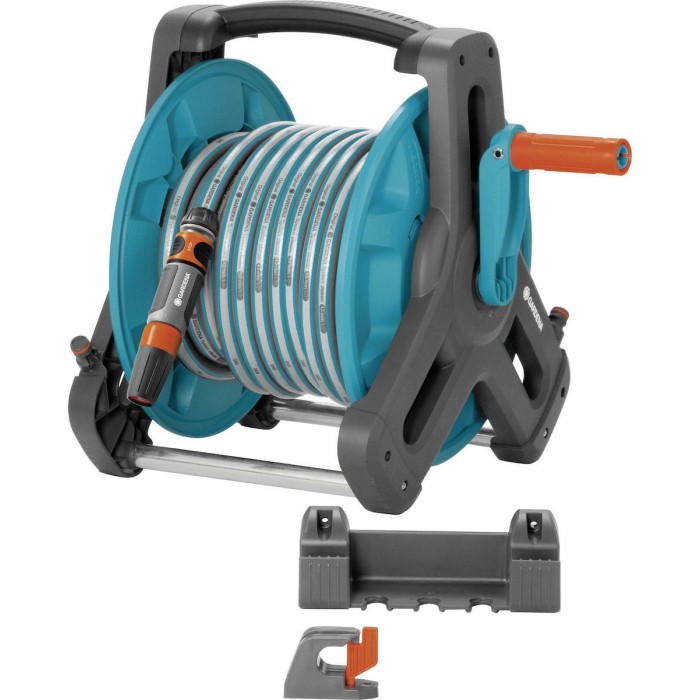 Gardena Classic Wall-Fixed Hose Reel 50 Set