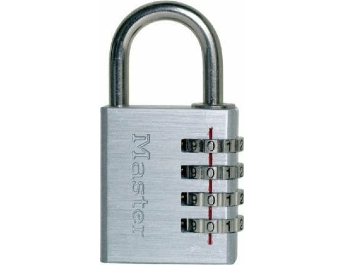 Master Lock Combination Lock 40mm aluminium housing 7640EURD Master Lock Combination Lock 40mm aluminium housing 7640EURD