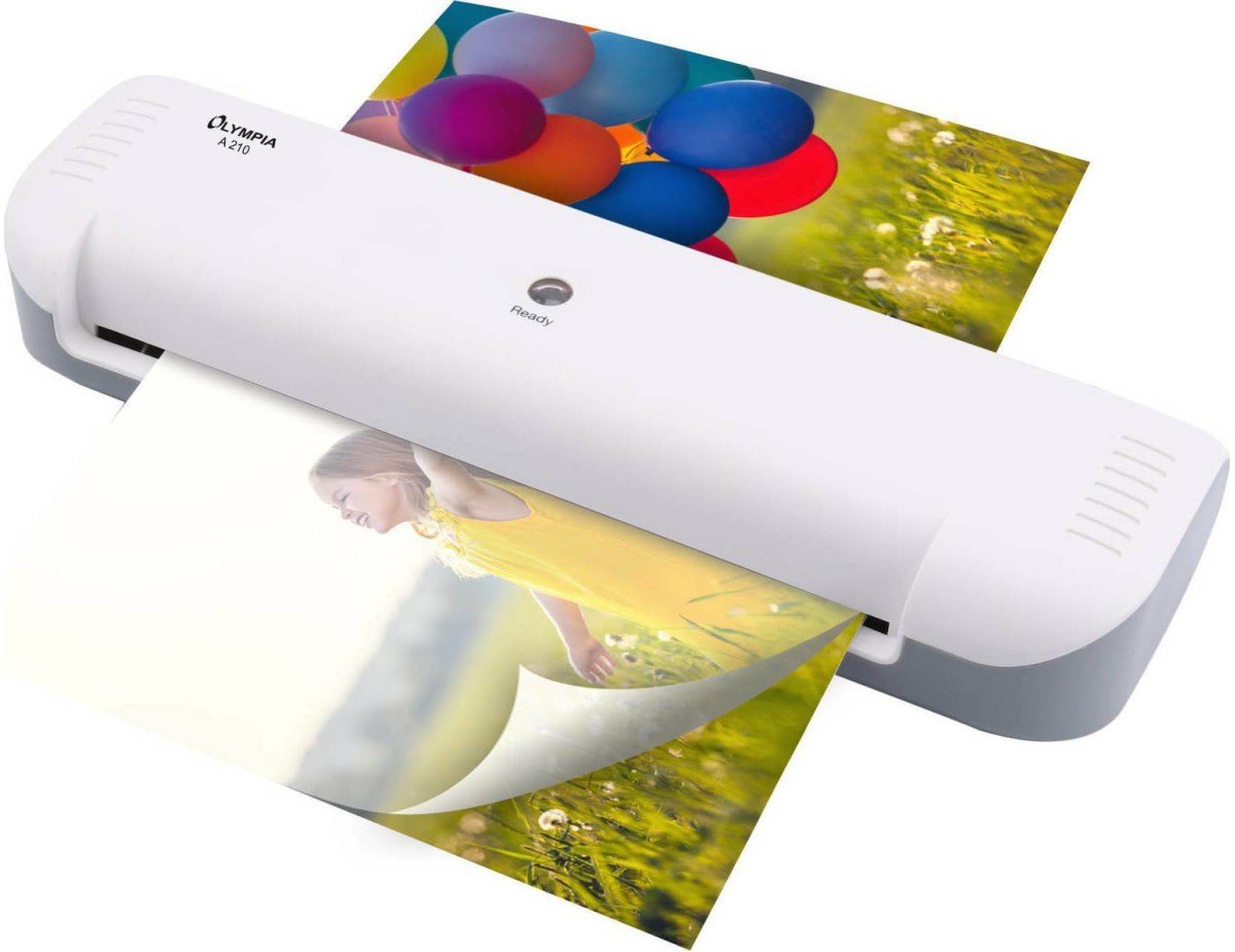 Olympia A 210 DIN A4 Laminator white/grey