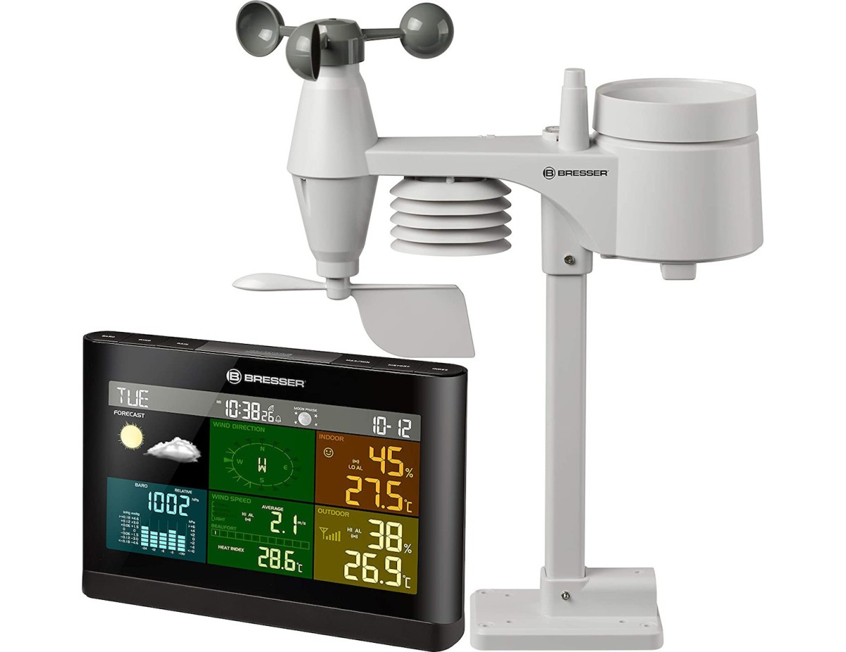 Bresser 5-in-1 Comfort Weather Center black