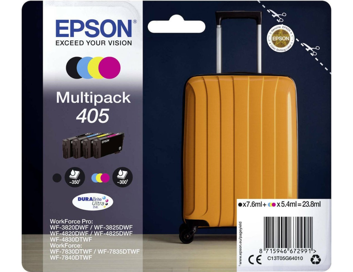 Epson DURABrite Ultra Multipack (4 colors) 405            T 05G6