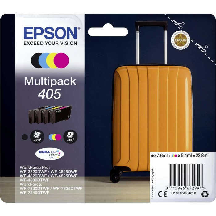 Epson DURABrite Ultra Multipack (4 colors) 405            T 05G6