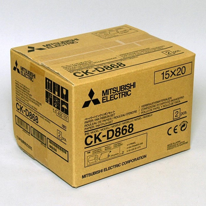 Mitsubishi CK-D 868 10x15 cm 2x 430 Prints