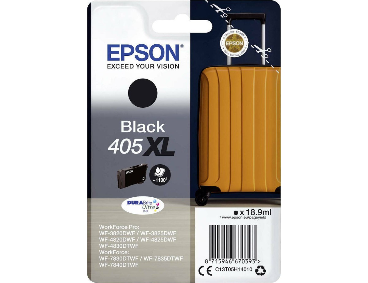 Epson ink cartridge black DURABrite Ultra Ink 405XL T 05H1 Epson ink cartridge black DURABrite Ultra Ink 405XL T 05H1