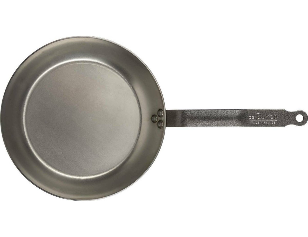 De Buyer Carbone Plus Lyonnaise Frying Pan, 28cm De Buyer Carbone Plus Lyonnaise Frying Pan, 28cm