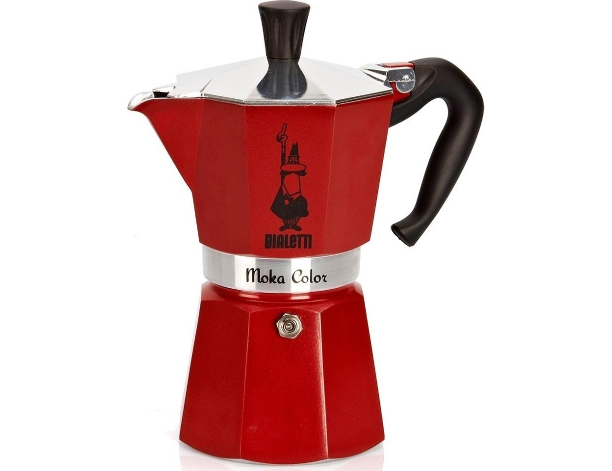 Bialetti Moka Express 3TZ rossa Bialetti Moka Express 3TZ rossa