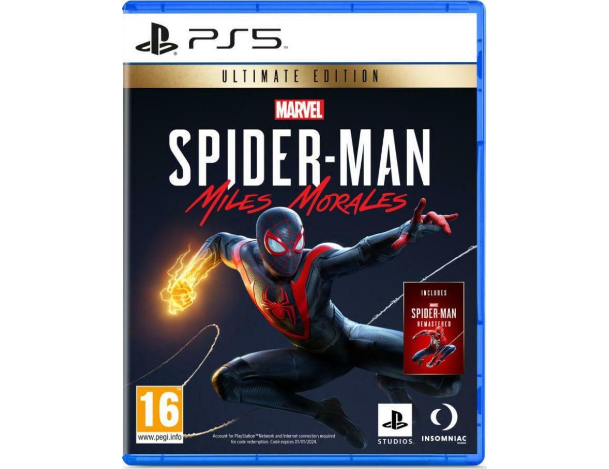 PS5 Marvel's Spider-Man Miles Morales Ultimate Ed.