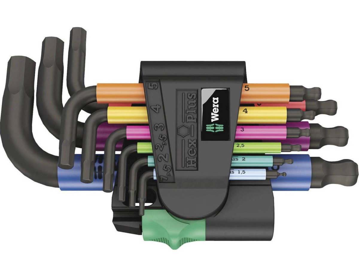 WERA 950/9 Hex-Plus Mulitcolour 2