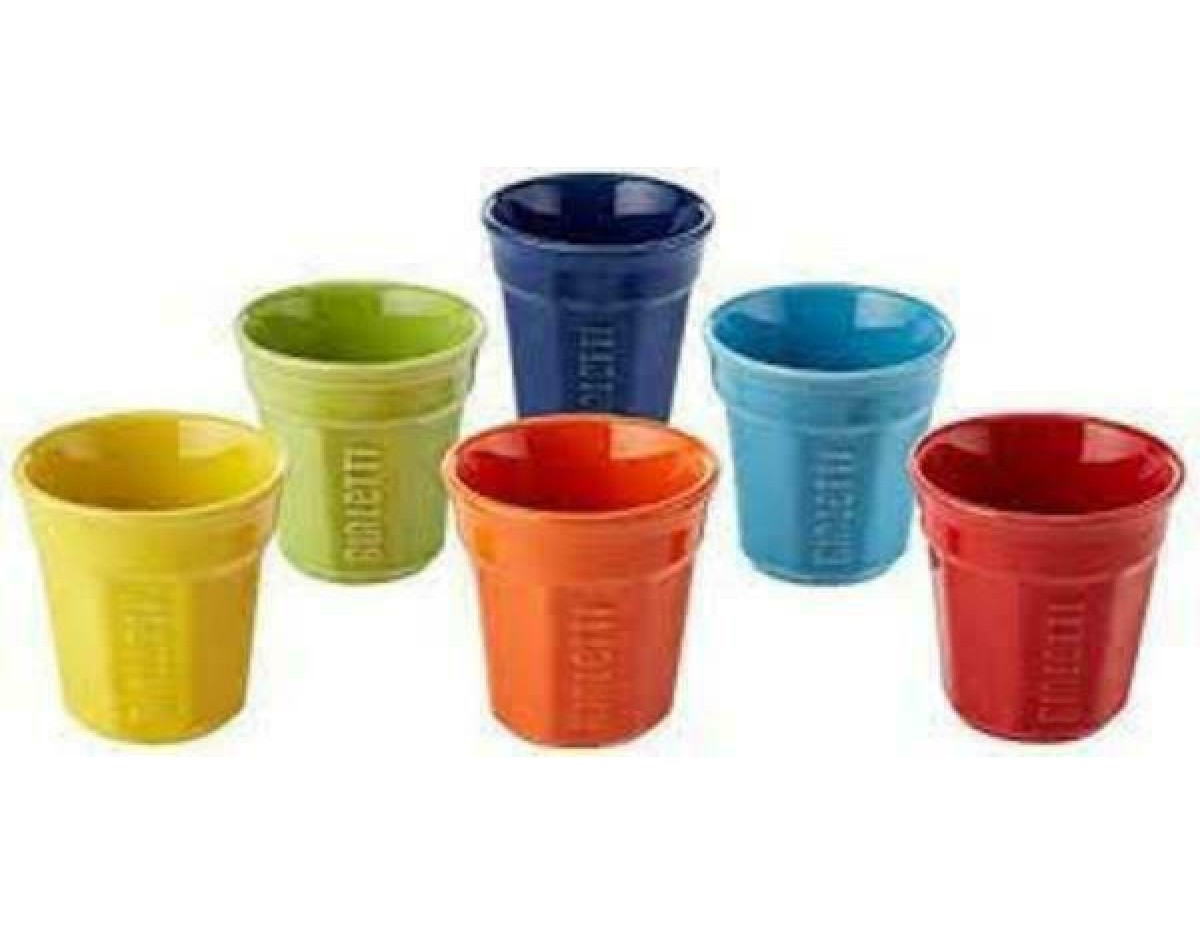 Bialetti Espresso cup Set Multicolor 6-pcs.